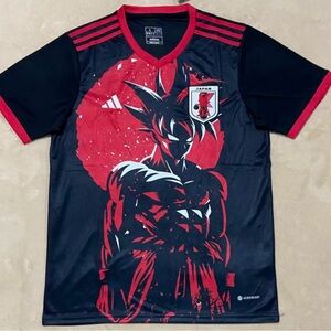 Dragon ball z jersey goku embroidery